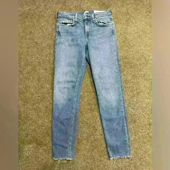 Rag & Bone Cate High Rise Ankle Skinny Jeans Palmer Denim Casual Women’s size 27 - Picture 6 of 9